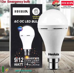 heoluix 12 W Inverter Standard B22 D Inverter Bulb
