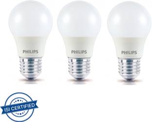 PHILIPS 5 W Basic Round E27 LED Bulb