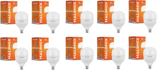 HALONIX 30 W Basic Round B22 D LED Bulb (White, Pack of...