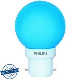 PHILIPS 0.5 W Basic Round B22, E27 LED Bulb