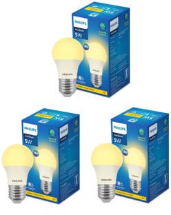 PHILIPS 5 W Basic Round E27 LED Bulb