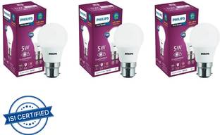 PHILIPS 5 W Basic Standard B22 LED Bulb