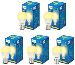 PHILIPS 3 W Basic Round B22 LED Bulb