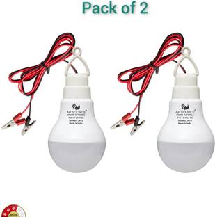 AP Source 7 W Basic Round 2 Pin LED Bulb