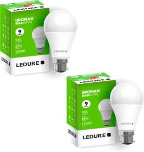 Ledure 9 W Basic Round B22 LED Bulb