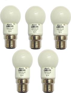 Origin 1.5 W Basic Round B22 LED Bulb