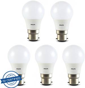 PHILIPS 3 W Basic Round B22 LED Bulb