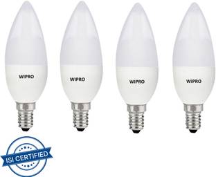 Wipro 3 W Basic Candle E14 LED Bulb