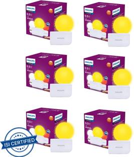 PHILIPS 0.5 W Basic Decorative Plug & Play Night Bulb