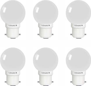 Ledure 0.5 W Basic Round B22 LED Bulb