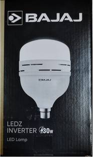 BAJAJ 30W B22 WHITE EMERGENCY LED BULB PACK OF-01 4 hrs Bulb Emergency Light