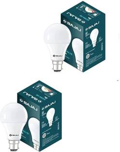 BAJAJ 9 W Basic Round B22 LED Bulb