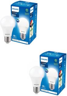 PHILIPS 5 W Basic Round E27 LED Bulb