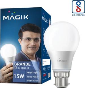 Magik 15 W Basic Standard B22 LED Bulb