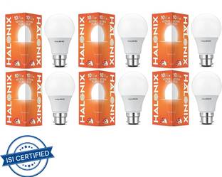 HALONIX 10 W Basic Round B22 LED Bulb
