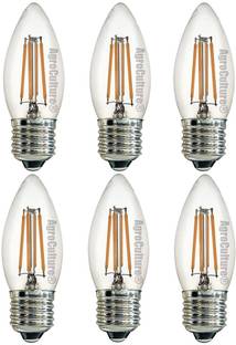AgroCulture 4 W Basic Candle E26 LED Bulb