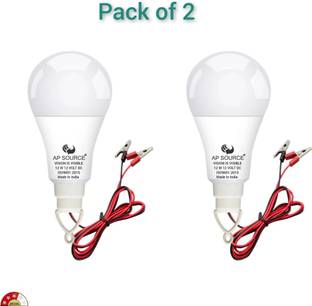 AP Source 12 W Basic Round 2 Pin LED Bulb
