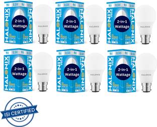 HALONIX 9 W, 0.5 W Basic Round B22 LED Bulb