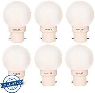 PHILIPS 0.5 W Basic Standard B22 LED Bulb