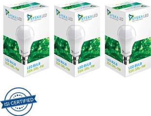 Syska 9 W Basic Standard B22 LED Bulb