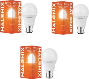 HALONIX 12 W Basic Round B22 LED Bulb
