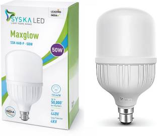 Syska 50 W Basic Standard B22 LED Bulb