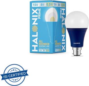 HALONIX 15 W, 8 W, 0.5 W Color Changing Round B22 LED Bulb