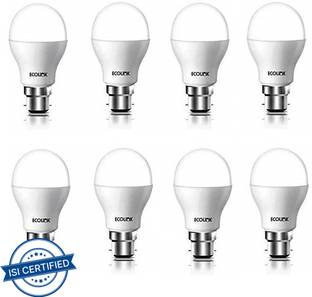 EcoLink 9 W Basic Round B22 LED Bulb