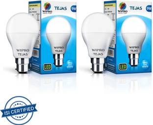 Wipro 9 W Basic Standard B22 LED Bulb