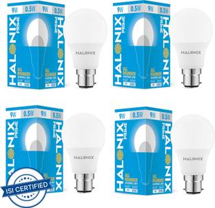 HALONIX 9 W, 0.5 W Bluetooth Round B22 LED Bulb