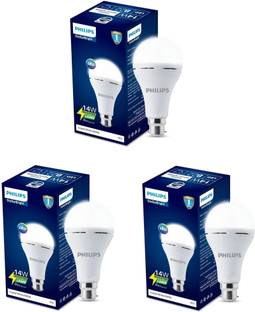 PHILIPS 14 W Inverter Round B22 Inverter Bulb