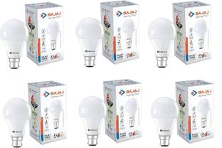 BAJAJ 5 W Basic Round B22 LED Bulb