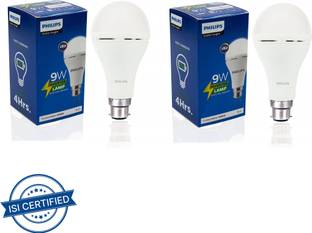 PHILIPS 9 W Inverter Round B22 Inverter Bulb