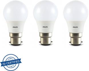 PHILIPS 3 W Basic Round B22 LED Bulb