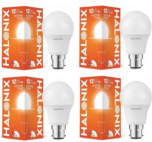 HALONIX 12 W Basic Round B22 LED Bulb