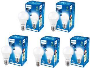 PHILIPS 5 W Basic Round E27 LED Bulb