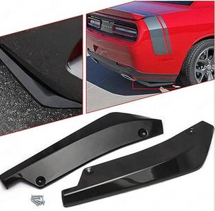 Auto MT Rear 2PC-Bumper Guard Diffuser Splitter Lip Body Kit-Universal Scratch-Protector Car Flywheel