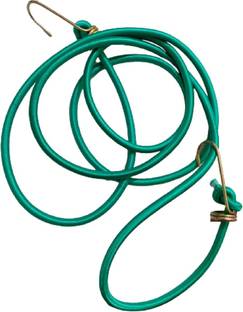 ABlue Clipper Stretchable Bungee Cord for Car & Bike Luggage –6ft Elastic Rope with Steel Hook Bungee Cord
