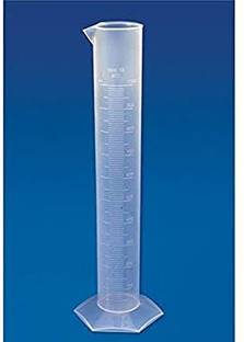 BHI 1000ml Measuring Cylinder hexagonal Plastic Buret