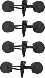 An Accessoriez Toggle Buttons with Clasp, Pu Leather Toggle Button for Jackets Coat for DIY Leather Buttons