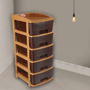 NAKODA Plastic Free Standing Chest of Drawers