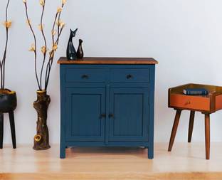 Woodefly Solid Wood Free Standing Sideboard