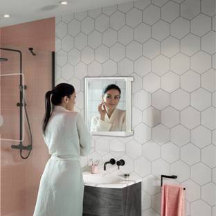 CIPLA PLAST New Rich Look Bathroom Mirror Cabinet Bathroom Mirror
