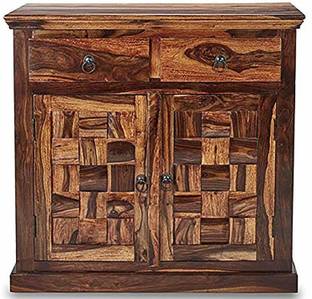 Flipkart Perfect Homes Sheesham Solid Wood Solid Wood Free Standing Cabinet