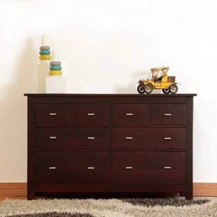 Made Wood Sheesham Wood Solid Wood Free Standing Chest of Drawers