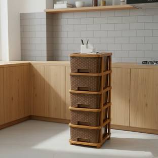 MAXTID Plastic Free Standing Cabinet
