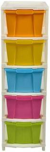 ROSTY Plastic Free Standing Chest of Drawers