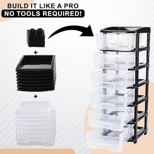 D&D NX Plastic Free Standing Chest of Drawers