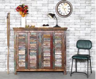 THE ATTIC Sheesham Wood Solid Wood Free Standing Sideboard