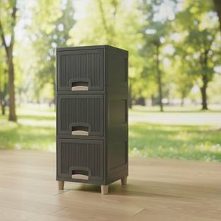 Viseman multi Layer Drawer Cabinet with Premium Utility Construction Plastic Free Standing Cabinet